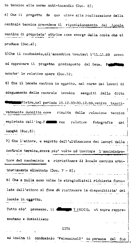 Atto di citazione cantina pagina 2