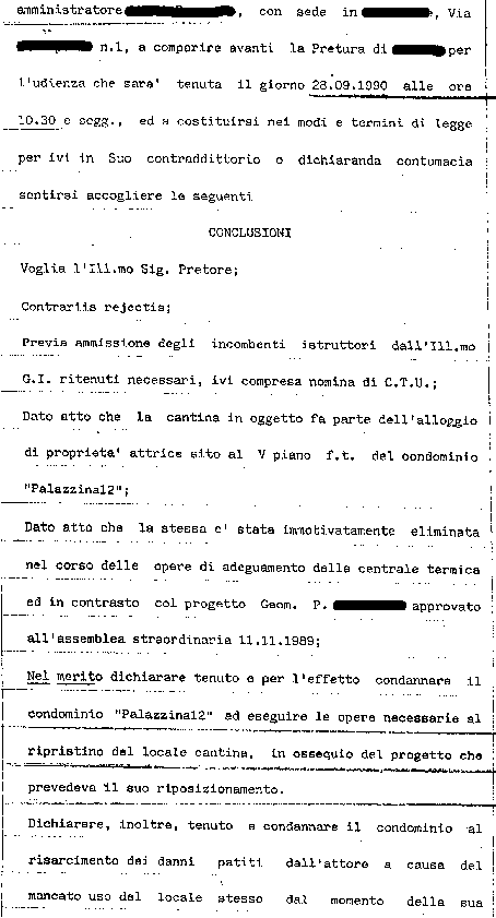 Atto di citazione pagina 3