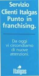 Servizio Clienti Italgas Punto in franchising